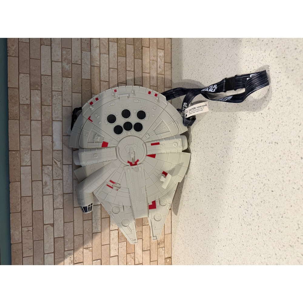 Disney Parks Star Wars Millennium Falcon Popcorn Bucket Purse 16